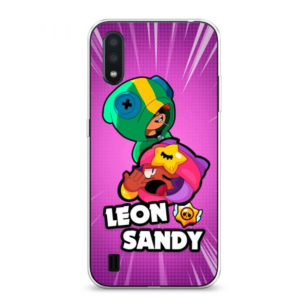 Silicone case Leon and Sandy for Samsung Galaxy A01