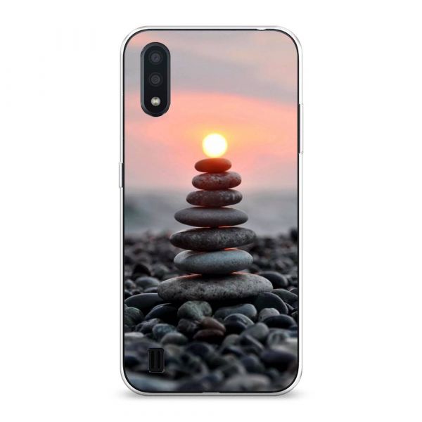 Silicone case Sunset 6 for Samsung Galaxy A01