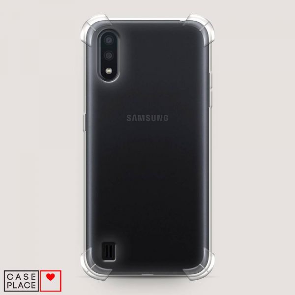 Shockproof Silicone Case Transparent for Samsung Galaxy A01