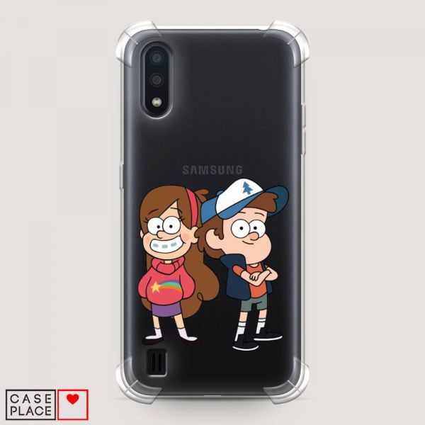 Gravity Falls children shockproof silicone case for Samsung Galaxy A01