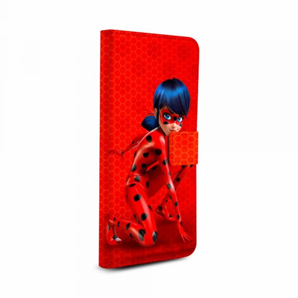 Case-book Lady Bug in red for Samsung Galaxy A01
