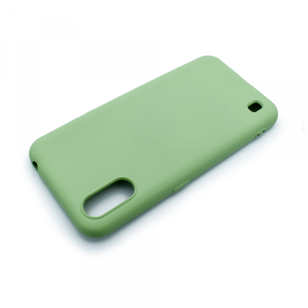 Soft Touch Silicone Pistachio Case for Samsung Galaxy A01